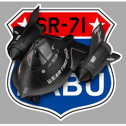 SR71 BLACK BIRD HABO SR-71 Sticker 