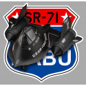 SR71 BLACK BIRD HABO SR-71 Sticker 