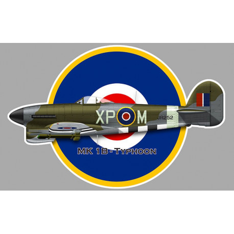 HAWKER MK1B TYPHOON  Sticker UV   