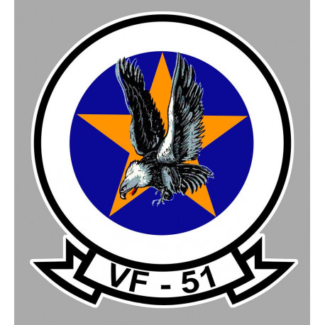 VF51 Screaming Eagle  Sticker 