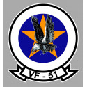 VF-51 Screaming Eagle Sticker vinyle laminé