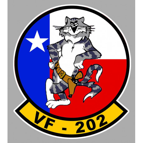 F14 TOMCAT VF 202 TEXAS  Sticker UV