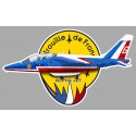 ALPHA JET Patrouille de France Laminated decal