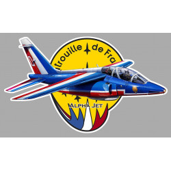  ALPHA JET Patrouille de France Sticker UV