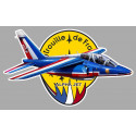 ALPHA JET Patrouille de France Sticker vinyle laminé