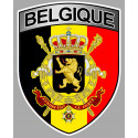 BELGIUM Laminated decal