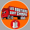 ROUTIERS SYMPAS laminated decal