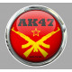 AK 47   Sticker UV 3D 