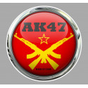 AK 47  Sticker Trompe-l'oeil