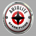 AUTOLITE laminated decal