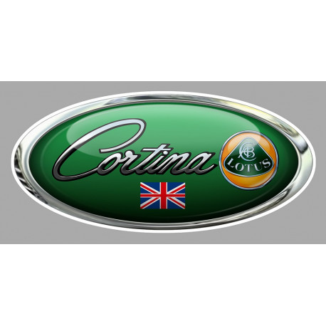 FORD Cortina LOTUS Sticker 3D