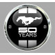  FORD MUSTANG 50 Years  Sticker 3D   