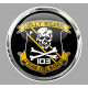 JOLLY ROGERS  Laminated decal