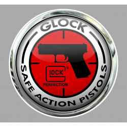 GLOCK  Sticker UV 3D 