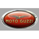 MOTO GUZZI  Sticker Trompe-l'oeil vinyle laminé