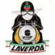   LAVERDA Motard  Sticker 77mm x 66mm