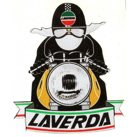   LAVERDA Motard  Sticker 75mm x 65mm