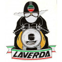 LAVERDA Biker Sticker 77mm x 66mm