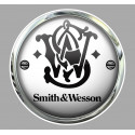 Smith & Wesson  Sticker Trompe-l'oeil vinyle laminé