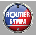  ROUTIER SYMPA sticker Trompe-l'oeil