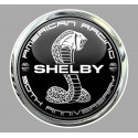 SHELBY COBRA 50th Anniversarry Sticker Trompe-l'oeil vinyle laminé