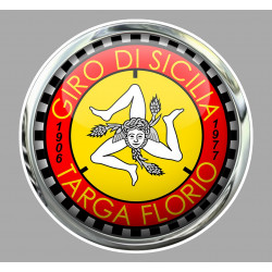 TARGA FLORIO  laminated decal