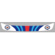  MARTINI Racing CLUB STICKER  Sunstrip  UV