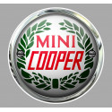 MINI COOPER  laminated decal