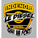 INDENOR  Diesel Sticker vinyle laminé