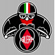 GILERA " biker " Laminated vinyl decal