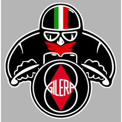 GILERA " biker " Sticker UV 