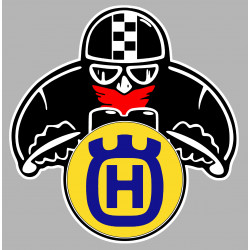 HUSQVARNA " biker " Sticker 