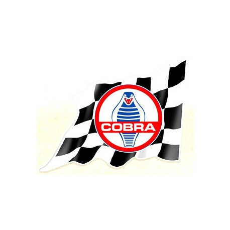COBRA  Flag Sticker droit 