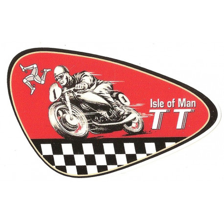 TT ISLE OF MAN  left Sticker  