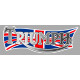 TRIUMPH UK laminatedl decal