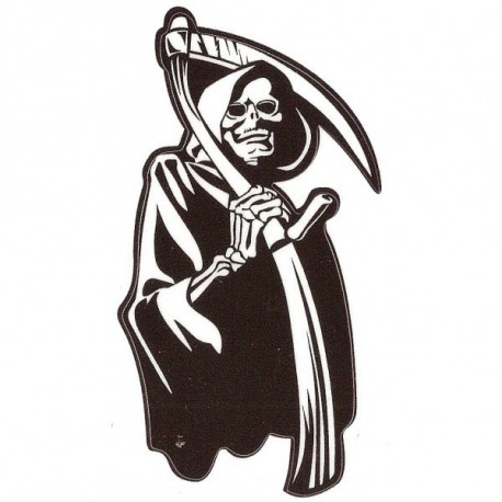 ANKOO DEATH left Sticker UV 