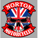 NORTON Skull Sticker 