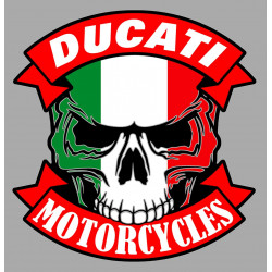 DUCATI skull Sticker UV  