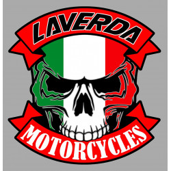 LAVERDA Skull Sticker 