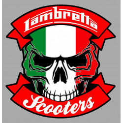 LAMBRETTA skull Sticker UV  