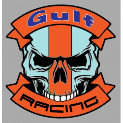 GULF Skull Sticker 