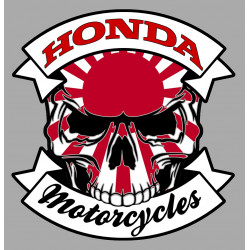 HONDA Motorcycles skull Sticker UV  