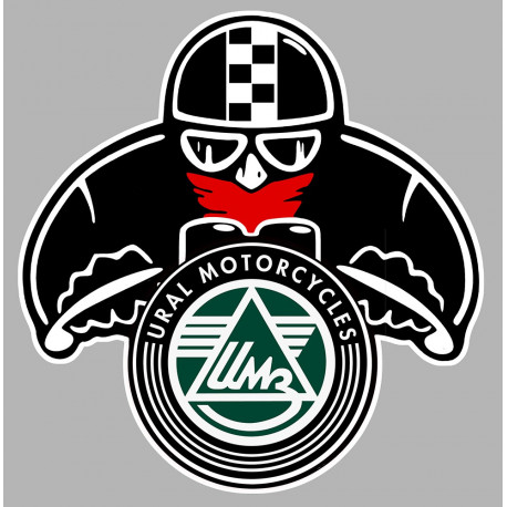 URAL biker Sticker UV  