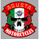 MV AGUSTA Motorcycles skull laminated decal