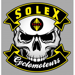 SOLEX Motocycles Skull Sticker° 