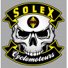 SOLEX Cyclomoteurs Skull Sticker vinyle laminé