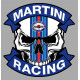 MARTINI Skull Sticker UV 