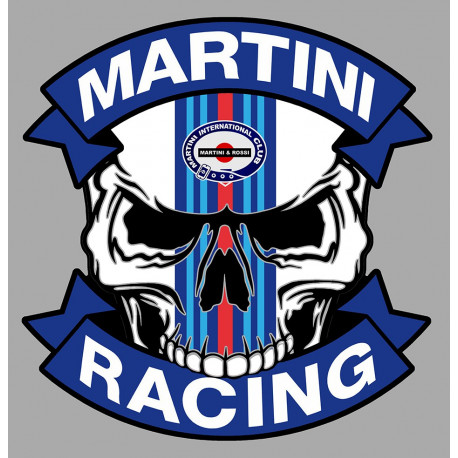 MARTINI Skull Sticker UV 