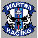 MARTINI Racing Skull laminated decal