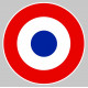 FRANCE target Sticker UV   